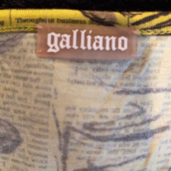 Rare Galliano Long T-shirt Size Large - Picture 3 of 9
